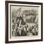 The Rhodope International Commission, Examining Sufferers from Kuskalar, at Gabrova-null-Framed Giclee Print