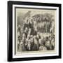 The Rhodope International Commission, Examining Sufferers from Kuskalar, at Gabrova-null-Framed Giclee Print
