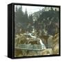 The Rhone Glacier (Switzerland), Aerlenbach Falls, Near Handek-Leon, Levy et Fils-Framed Stretched Canvas