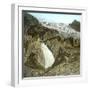 The Rhone Glacier (Switzerland), Waterfall and Upper Glacier-Leon, Levy et Fils-Framed Photographic Print