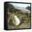 The Rhone Glacier (Switzerland), Waterfall and Upper Glacier-Leon, Levy et Fils-Framed Stretched Canvas