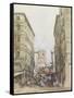 The Rialto, August 1846-William Callow-Framed Stretched Canvas