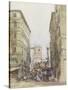 The Rialto, August 1846-William Callow-Stretched Canvas