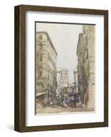 The Rialto, August 1846-William Callow-Framed Giclee Print