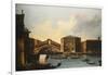 The Rialto Bridge, venice, from the North-Venetian School-Framed Giclee Print