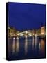 The Rialto Bridge, Venice, Italy-Neil Farrin-Stretched Canvas