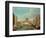 The Rialto Bridge, Venice-Canaletto-Framed Giclee Print