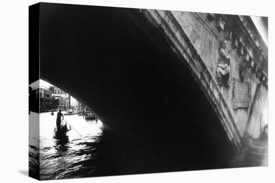 The Rialto Bridge-Simon Marsden-Stretched Canvas