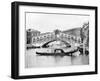 The Rialto, Venice, Late 19th Century-John L Stoddard-Framed Giclee Print