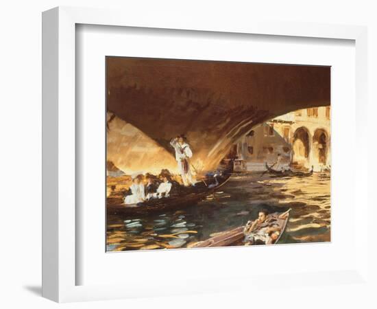 The Rialto, Venice-John Singer Sargent-Framed Giclee Print