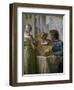 The Ribbon Seller, Ca 1733-Etienne Jeaurat-Framed Giclee Print