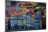 The Ribeira District Quayside in Porto-Julianne Eggers-Mounted Photographic Print