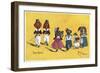 The Rich -- Dogs in their Best Clothes-Harry B Neilson-Framed Art Print