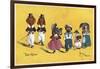 The Rich -- Dogs in their Best Clothes-Harry B Neilson-Framed Art Print