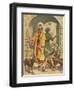 The Rich Man and Lazarus-English School-Framed Giclee Print