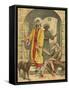 The Rich Man and Lazarus-English School-Framed Stretched Canvas