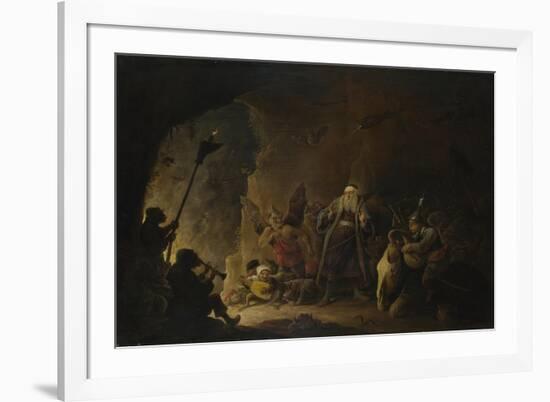 The Rich Man Being Led to Hell, C. 1647-1648-David Teniers the Younger-Framed Giclee Print