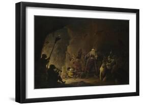 The Rich Man Being Led to Hell, C. 1647-1648-David Teniers the Younger-Framed Giclee Print