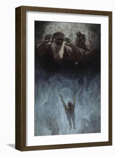 The Rich Man in Hell-James Tissot-Framed Giclee Print