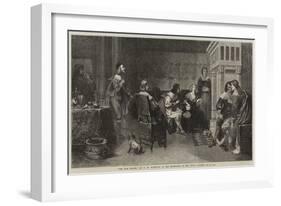 The Rich Widow-David Wilkie Wynfield-Framed Giclee Print