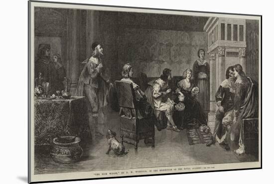 The Rich Widow-David Wilkie Wynfield-Mounted Giclee Print