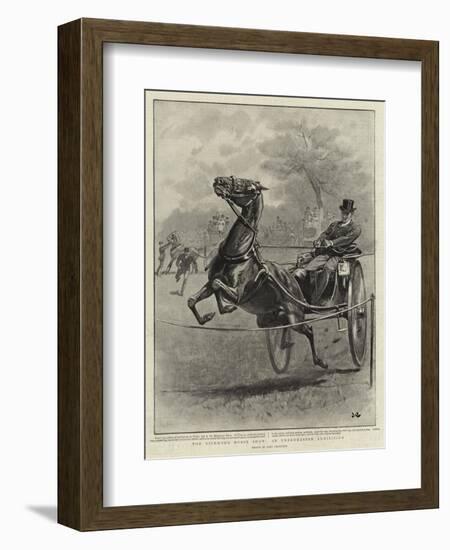 The Richmond Horse Show, an Unrehearsed Exhibition-John Charlton-Framed Giclee Print