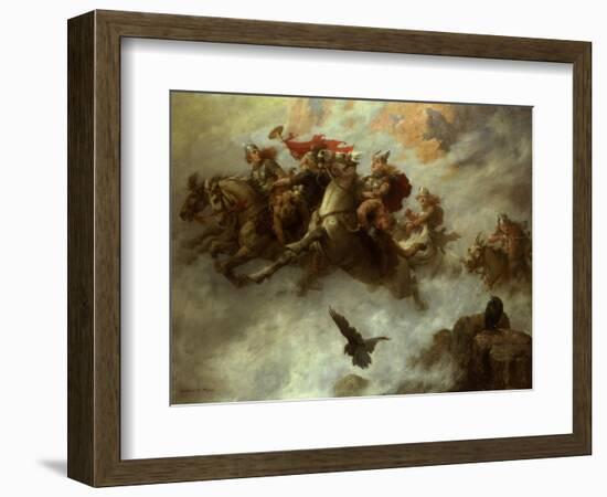 The Ride of the Valkyries-William T. Maud-Framed Giclee Print