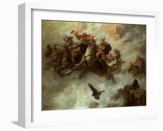 The Ride of the Valkyries-William T. Maud-Framed Giclee Print