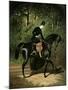 The Rider, Kipler, on Her Black Mare-Alfred De Dreux-Mounted Giclee Print