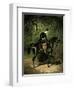 The Rider, Kipler, on Her Black Mare-Alfred De Dreux-Framed Giclee Print