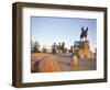 The Rider Memorial Dating from 1912, Alte Fest (Old Fort), Windhoek, Namibia, Africa-Storm Stanley-Framed Photographic Print