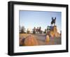 The Rider Memorial Dating from 1912, Alte Fest (Old Fort), Windhoek, Namibia, Africa-Storm Stanley-Framed Photographic Print