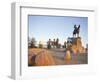 The Rider Memorial Dating from 1912, Alte Fest (Old Fort), Windhoek, Namibia, Africa-Storm Stanley-Framed Photographic Print