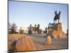 The Rider Memorial Dating from 1912, Alte Fest (Old Fort), Windhoek, Namibia, Africa-Storm Stanley-Mounted Photographic Print