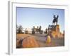 The Rider Memorial Dating from 1912, Alte Fest (Old Fort), Windhoek, Namibia, Africa-Storm Stanley-Framed Photographic Print