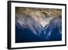 The Ridgelines Of The Olympics At Sunset In Washington State-Jay Goodrich-Framed Photographic Print
