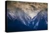 The Ridgelines Of The Olympics At Sunset In Washington State-Jay Goodrich-Stretched Canvas