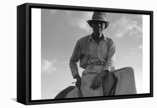 The Riding Boss-Dorothea Lange-Framed Stretched Canvas