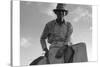 The Riding Boss-Dorothea Lange-Stretched Canvas