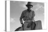 The Riding Boss-Dorothea Lange-Stretched Canvas