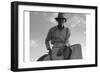 The Riding Boss-Dorothea Lange-Framed Art Print