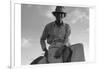 The Riding Boss-Dorothea Lange-Framed Art Print