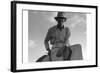 The Riding Boss-Dorothea Lange-Framed Art Print