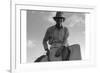 The Riding Boss-Dorothea Lange-Framed Art Print