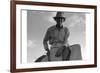 The Riding Boss-Dorothea Lange-Framed Art Print