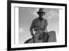 The Riding Boss-Dorothea Lange-Framed Art Print