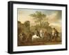 The Riding School, C.1668-Philips Wouwermans-Framed Giclee Print