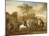 The Riding School, C.1668-Philips Wouwermans-Mounted Giclee Print