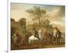 The Riding School, C.1668-Philips Wouwermans-Framed Giclee Print