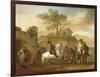 The Riding School, C.1668-Philips Wouwermans-Framed Giclee Print